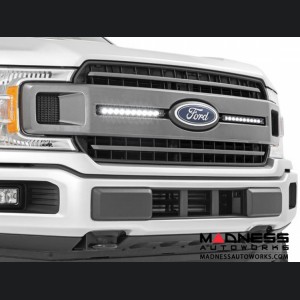 Ford F-150 Dual LED Grille Kit - Chrome Series - 10"